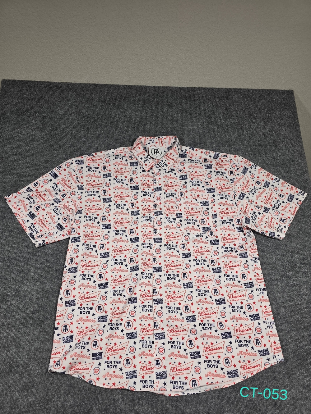 Barstool Sports Tropical Bros Bussin With The Boys Hawaiian Shirt Mens 2XL Party